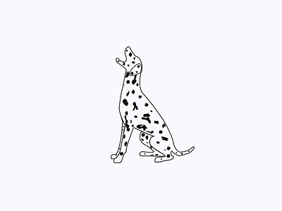 Dog adobe illustrator dog flat icon illustration illustrator logo minimal vector