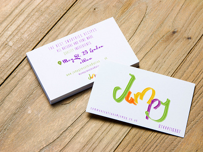 jumpy bussines card example branding businesscard design graphicdesign handlettering identity illustration illustrator logo photoshop signage vector