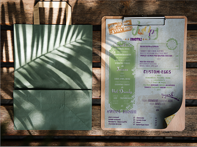 menu-design-jumpy branding design identity illustration illustrator lettering logo photoshop signage typography