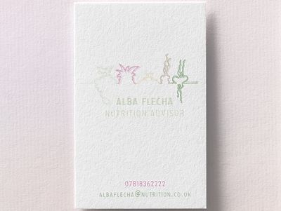 a-nutrition branding bussines card design identity illustrator logo signage