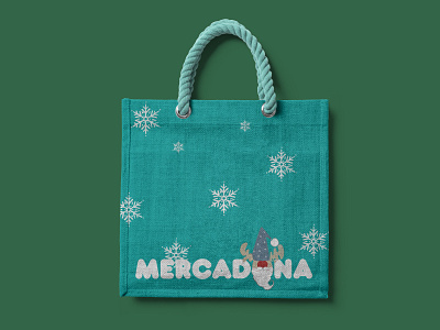 Yute Bag Christmas bag branding christmas design dribbble graphicdesign identity illustration illustrator logotype packaging packaging design photoshop recycled signage