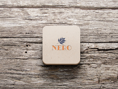 NERO Coaster branding coaster coaster design design dribbble identity illustration logo logotype packaging photoshop restaurant signage