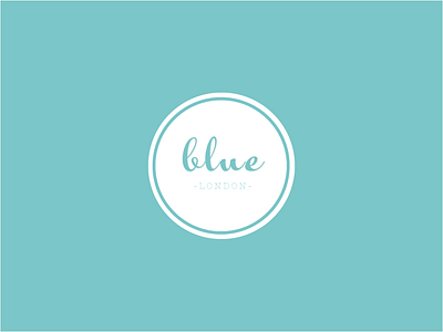 blue-london branding design identity illustrator logo