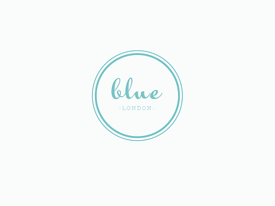 blue-london branding design identity illustrator logo