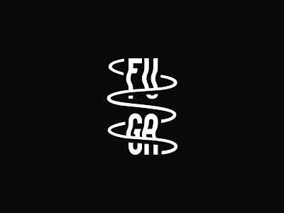 Fuga Logo branding electronic logo music techno