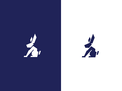 Rabbit Logo Concept animal banding brand icon logo mark rabbit sketch vector