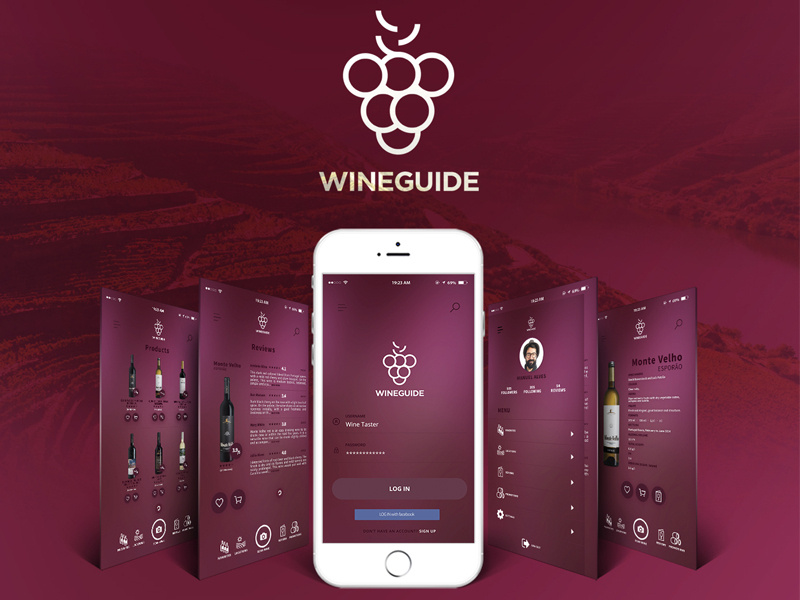 Wine Guide App Concept by Peixe on Dribbble