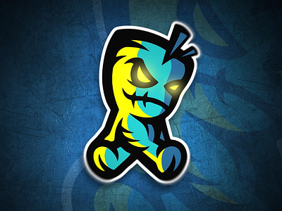 Voodoo Esports branding esports gaming illustration mascot design mascot logo vector