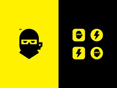 NINJA // APP LOGO DESIGN // SECRET /////// app icon logo minimal ninja secret