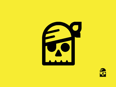 Pirate beltramo bltr icon illustration logo pirate vector