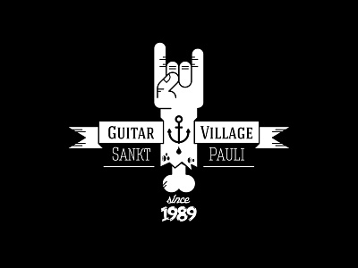 GUITAR VILLAGE SANKT PAULI beltramo bltr logo st. pauli vector