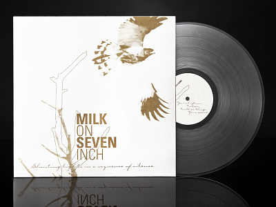 BLTR x MSI beltramo bltr graphic design milk on seven inch msi music packaging design