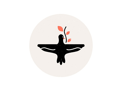 DOVE // beltramo bird bltr button dove icon illustration peace