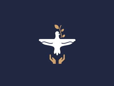 PEACE // beltramo bird bltr dove icon illustration peace