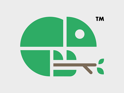 CHAMELEON // animal beltramo bltr chameleon icon illustration logo