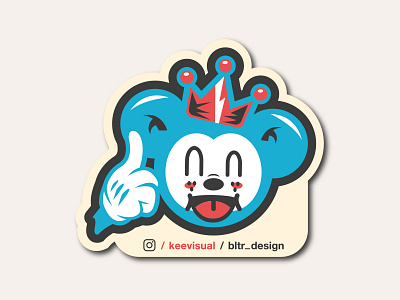 NEW CHARACTER // MORE COMING SOON // beltramo bltr character keevisual mouse sticker