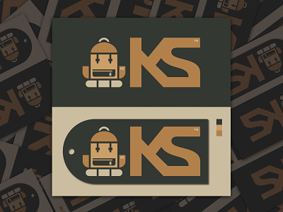 KNAPSACK CHARACTER ICON LOGO // backpack beltramo bltr character icon knapsack logo
