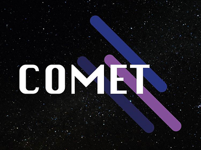 Comet - Day 1 comet dailylogo dailylogochallenge graphicdesign graphics illustration logo logodesign logoidea space