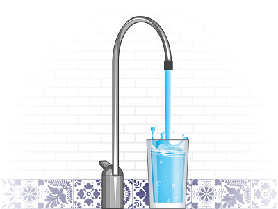 Filtered water faucet