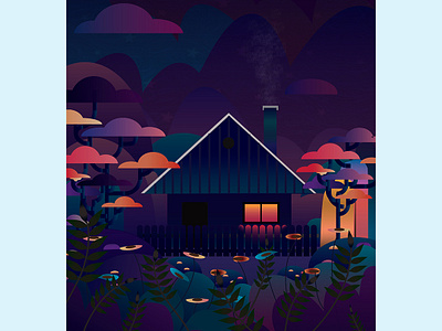 Fantasy design digital design fantasy home illustration illustrator micasa vector