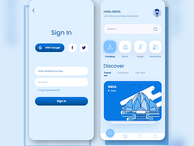 Mobile App Concept Design