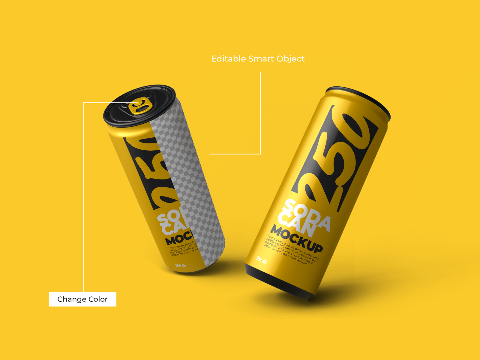 SODA CAN MOCKUP by SAUFA on Dribbble