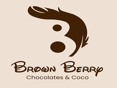 Brown Berry Logo branding design graphic design illustration logo mockup
