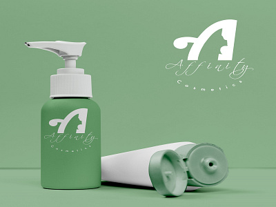 Product Mockup- Affinity Cosmetics branding design graphic design illustration mockup product showcase