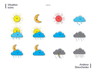 Weather icons