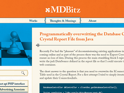 MDBitz Website Design blog design website