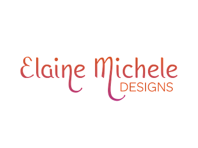 Elaine Michele Designs branding identity logo