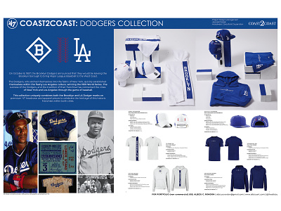 COAST 2 COAST: DODGERS COLLECTION apparel baseball brooklyn brooklyn dodgers design design management headwear consultant hoodies japan los angeles dodgers mlb shirts