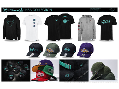 '47 x DIAMOND SUPPLY x NBA COLLECTION