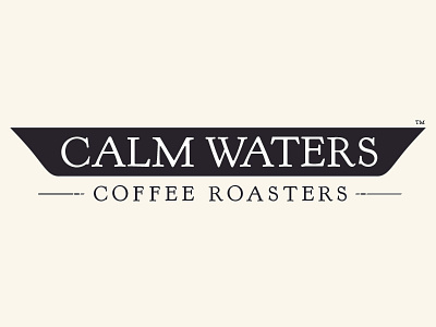 Calm Waters Coffee Roasters canoe cattails coffee