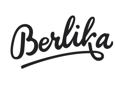 Berlika logo branding lettering logo