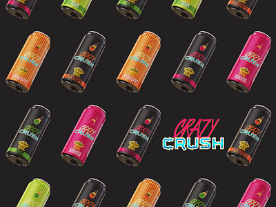 Custom lettering for LIDSKIY KVAS Crazy Crush