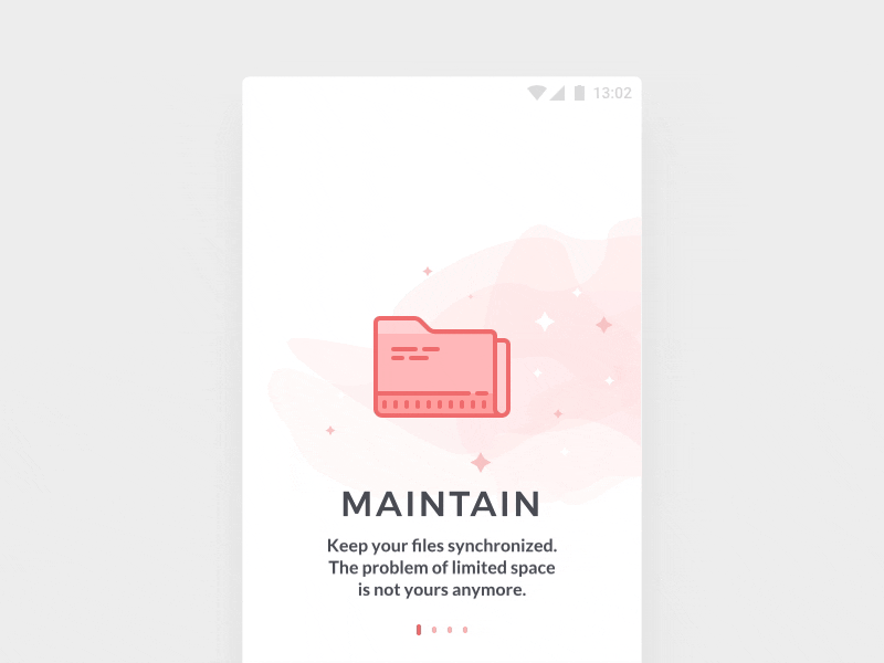 Onboarding screens