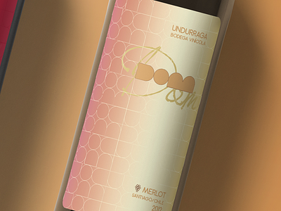 Wine Label 2 - DOM branding e commerce logo red wine white wine wine