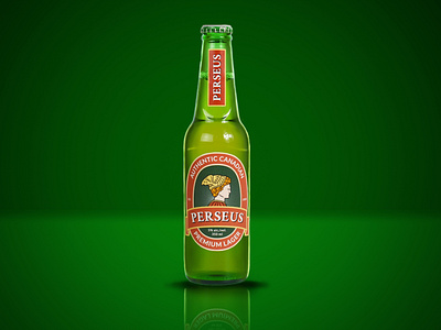 Perseus beer label design