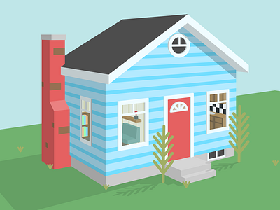Tiny Home (3d Illustration)
