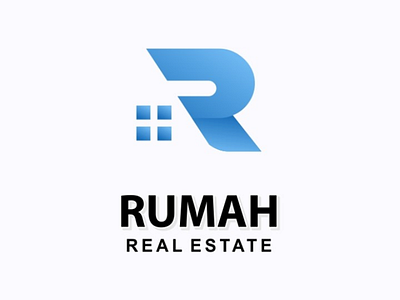 Rumah real estate logo logo