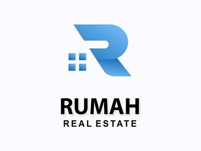 Rumah real estate logo