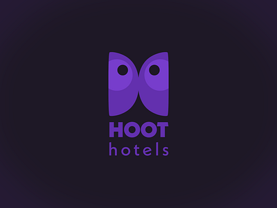Hotel concept logo (dark) branding clean design flat illustration logo vector