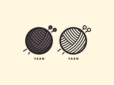 Yarn App Logo *Rework* app branding clean design icon illustration logo minimal typography vector