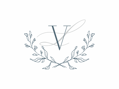 VL monogram calligraphy creative logo design flat logo floral logo flower logo handwritten letter lettermark line line logo logo logo designer logomark logotype minimalism modern logo monogram simple logo symbol