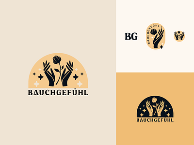 Bauchgefühl - Logo Design branding design icon illustration logo typography