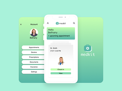 medkit app - home
