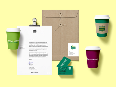 Stationery Branding for Savvy Ladies Women's Financial Empowerme