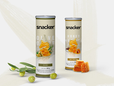 Snacker | Packaging branding can packaging snacks tube