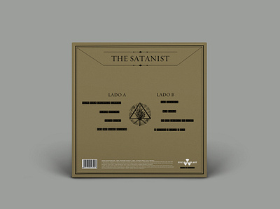 Behemoth | Vinyl artcover branding metal typography